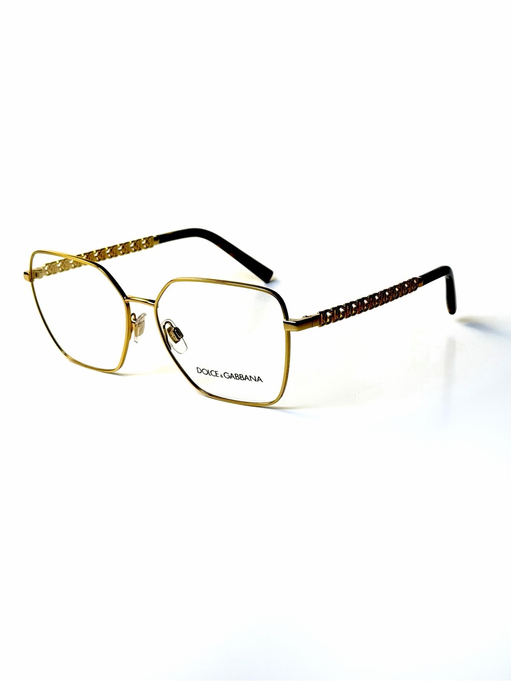 Dolce & Gabbana Eyeglasses DG 1351 02 Gold Authentic New 56mm NWT